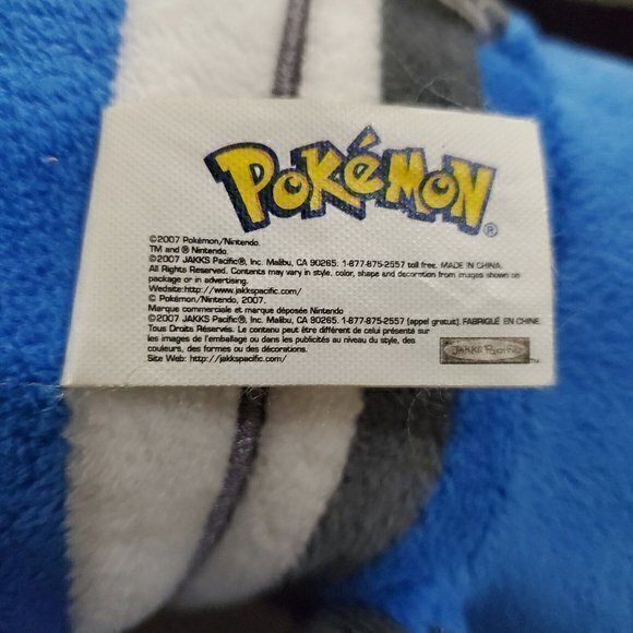 2007 Pokemon Nintendo Croagunk 10" Talking Plush Figure Stuffed Animal Jakks Pac - Picture 6 of 6